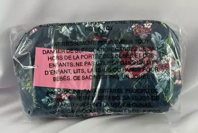 VERA BRADLEY Medium Cosmetic Bag (ROSE TOILE) NEW • $25