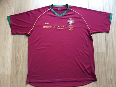 Man Utd Cristiano Ronaldo / Bruno Fernandez UTD And Portugal Shirt Rare XXL • £90