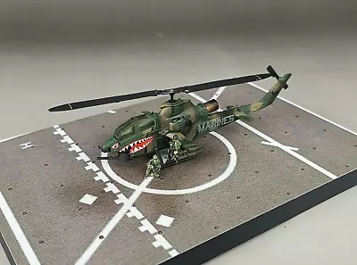 1/144 Built Finished U.S Marine Bell AH-1S Cobra Attack Helicopter Model • $25.99