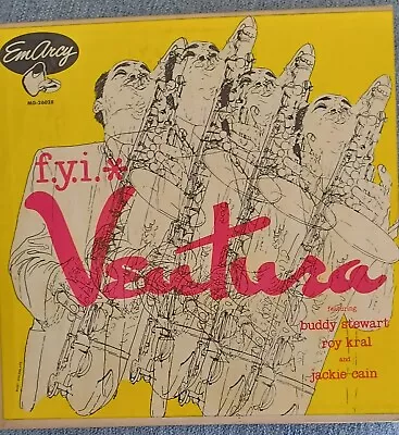 RARE 10  33 RPM Charlie Ventura F.Y.I.  EmArcy  MG26028 JAZZ BOP 1954 VG+ • $50