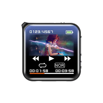 MP3 Player Music Player HiFi Lossless Sound FM Radio Sport Alarm Clock Speaker • £20.99