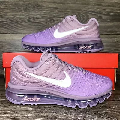Nike Women's Air Max 2017 Plum Lavender Purple Athletic Casual Shoes Sneakers • $119.95