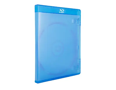 Blu-ray Replacement Cases Logo | Standard 12mm | Single Disc With Outer Plastic • $15.95