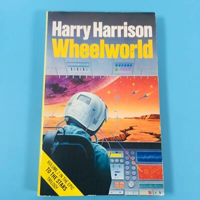 Harry Harrison Wheelworld 1990 Tandem Grafton Books Vintage Sci Fi Paperback • £4.95