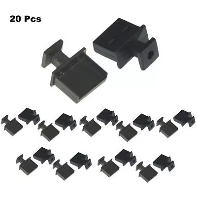 Lot 20 Pc USB Type A Dust Cover For Female Port Protector Anti-Dust Dirt 2.0 3.0 • $9.19