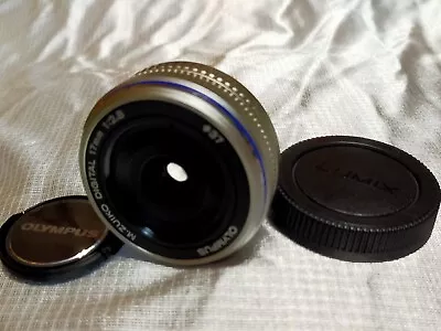 [MINT] OLYMPUS M.ZUIKO DIGITAL 17mm F2.8 Lens Silver From Japan #8171 • $105