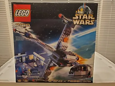 2000 LEGO Star Wars: B-wing At Rebel Control Center (7180) MIB Never Opened • $180