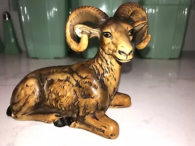 $19.99 • Buy VTG. Ceramic Bighorn Sheep Figurine 4.5 X 5 In.; Signed/sticker UCTCI Japan Mint