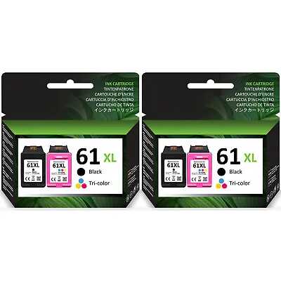 61-XL Ink Cartridge For HP 61XL OfficeJet 2620 2622 4630 4635 ENVY 4500 5530 Lot • $33.10