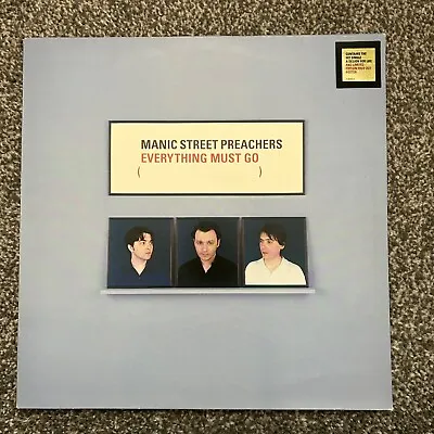 MANIC STREET PREACHERS Everything Must Go LP UK Original With POSTER • £124.99