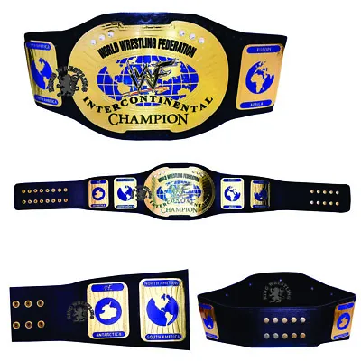£144.99 • Buy WWE Intercontinental Heavyweight Wrestling Championship Belt Replica Belt Wwf