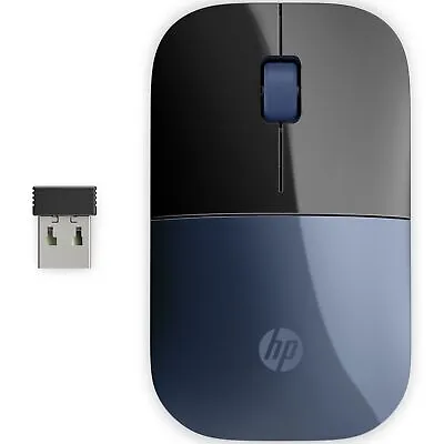 HP Z3700 Dark Blue Wireless BlueTrack Mouse Lightweight Modern Elegant Design • $30.79