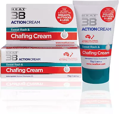 Neat Feat 3B Action Cream Anti-Chafe Cream 75G • $22.47