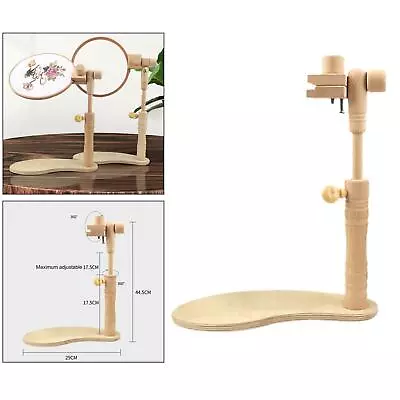 Cross Stitch Rack Adjustable Embroidery Lap Stand Cross Stitch Frame Stand • $53.99