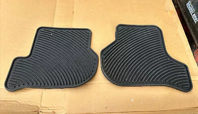 2005-2010 VW Jetta Mk5 Pair Rear Floor Rubber Mats 1KM061550H041 • $39