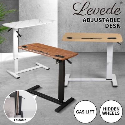 $129.99 • Buy Levede Standing Desk Mobile Sofa Bed Side Table Adjustable Laptop Computer