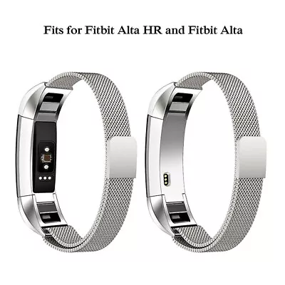 Fitbit Alta / Alta HR Fitness Tracker Stainless Steel Strap Wrist Band Bracelet • $20.89