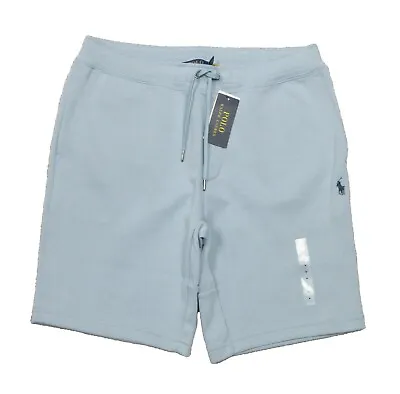 Polo Ralph Lauren Men's Light Blue Solid Double Knit Shorts • $79.99