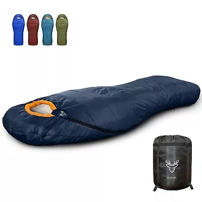 0 Degree 0 °F Cold Weather Camping Sleeping Bags For Adults Big And Tall - XXL • $64.99