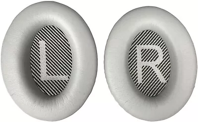 Replacement Ear Pads Earpads For Bose QuietComfort 2 15 25 35 Ear Cushion Silver • $64.89