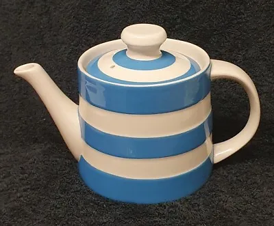 🔶️cornishware Teapot Tg Green Judith Onions Cornish Ware Blue & White Mcm Retro • $169.99