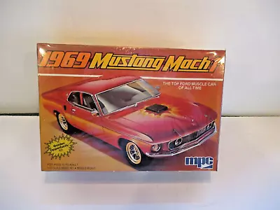 Mpc 1969 Mustang Mach 1 'factory Sealed' Model Kit #1-0371   1/25 • $39.99