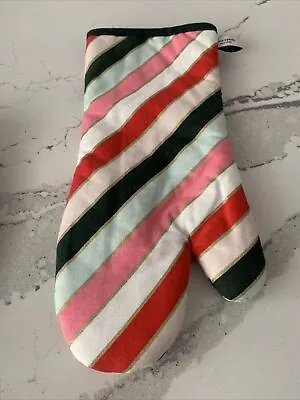 Kate Spade Oven Mitt - Christmas Candy Stripe New • $15.99