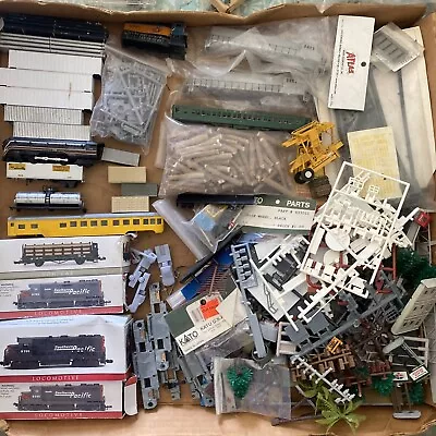 N Scale Loads Container Passenger Engine Parts Lot TIchy MOW Chassis Scenery • $10