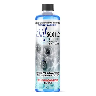 Ahh-some Jetted Bath Plumbing & Jet Cleaner Concentrated Formula 16 Oz NEW • $22.95