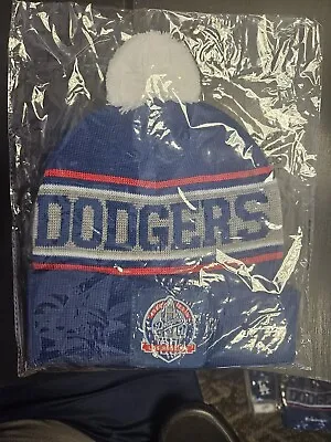 Los Angeles Dodgers 60th Anniversary Beanie NEW In Bag • $12.99