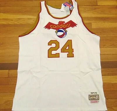 New Mitchell & Ness Aba Pittsburgh Condors Mike Lewis Jersey Size 56 $300.00 • $102.29