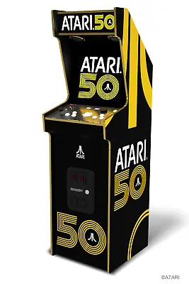 Arcade1up - Atari 50th Annivesary Deluxe Arcade Machine - 50 Games In 1 • £599.99