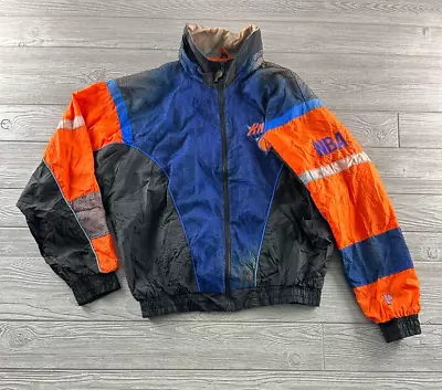 Vintage Pro Layer Men's Mesh Overlay Waterproof Jacket Knicks Men's Size Large • $76.49