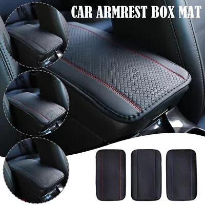 Car Armrest Cushion Cover Center Console Box Pad Protector Pad Mat Accessories • $8.39