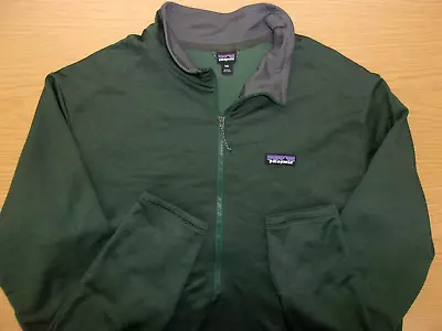Patagonia R1 Daily Zip Neck Stretch Pullover Green Mens 2XL ~NEW~ • $29.99