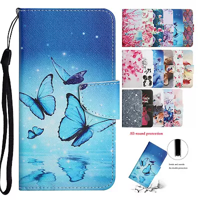 Shockproof Patterned Leather Wallet Case Cover Fr Samsung A12 A32 A42 A52 A72 5G • $11.09