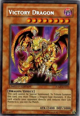 Victory Dragon - RP02-EN098 - Secret Rare MP Yugioh • $39.99