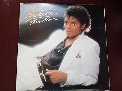 Michael Jackson Thriller Original 1982 Vinyl LP Epic RECORDS QE 38112 • $14.99