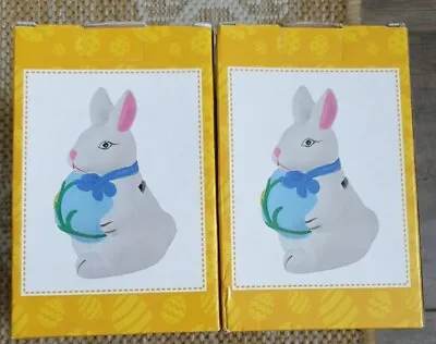 Paint Your Own Rabbit Easter Ceramic2× Money Box  Gift - Brand New • £11