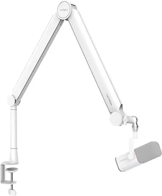 IXTECH Mic Arm White Premium Boom Arm 360° Rotatable Microphone Arm Stand High • $79.90