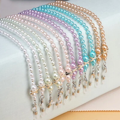 $4.39 • Buy Eyeglasses Beaded Chain Cord Sunglasses Spectacles Eyewear Glasses Strap Lanyard