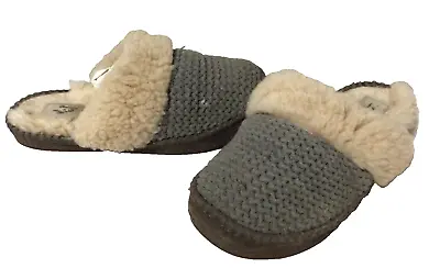 UGG 1117659 Cozy Knit Slippers Size 8 Gray  EUR 40 UK 7.5....S123 • $25