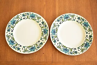 Midwinter Spanish Garden 8 Inches Salad / Side Plates X 2 Very Good Condition • £7