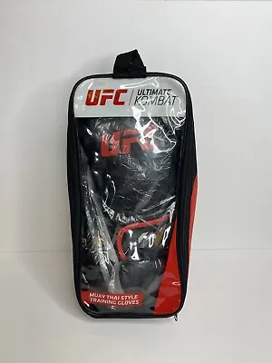 UFC Ultimate Kmobat Muay Thai Style L/XL 14oz Training Gloves Brand New • $24.99