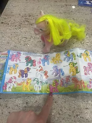 My Little Pony So Soft Shady And Pony Check List  • $20