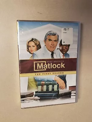 Matlock - The Complete Season One (DVD 2008 7-Disc Set) Andy Griffith • $13.95