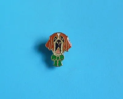 Macmillan St Bernard Dog Stud Pin Badge Cancer Charity • £3.99