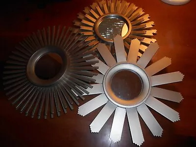 1960's MCM Vintage Reprod.SPUTNIK/STARBURST/SUNBURST/ATOM 3-Mirror Eclectic Set • $12.99