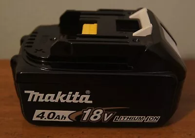 £61.85 • Buy New! Genuine Makita 18-Volt Lithium-Ion 4.0Ah Battery (Model: BL1840B)[Open Box]