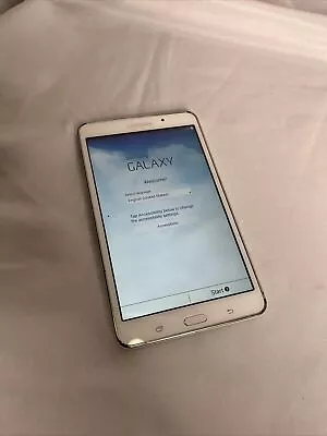 Samsung Galaxy Tab 4 SM-T230N 8GB Wi-Fi 7in - White • $24.99